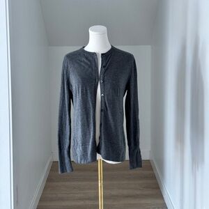 Eddie Bauer Grey Cardigan| Medium